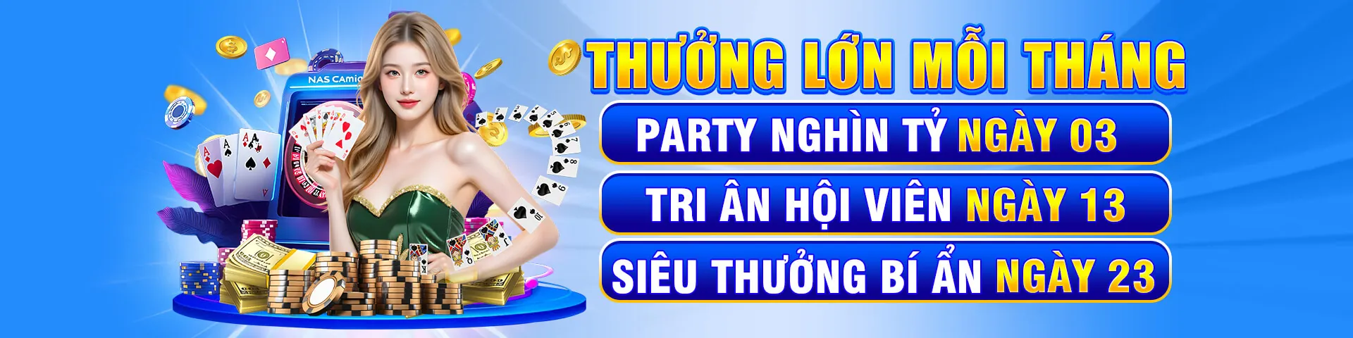 Sảnh casino trực tuyến sang trọng sumvip khuyến mãi 2026